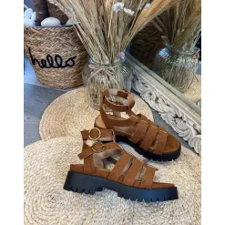 SANDALES IDISS - CAMEL