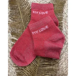 SOCQUETTES MY LOVE - ROUGE