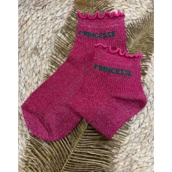 SOCQUETTES PRINCESSE - FUSHIA