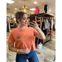 TEE SHIRT KEREN - ORANGE