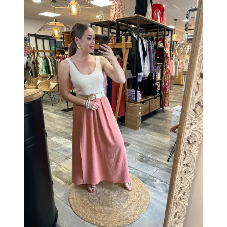 TOP ESTELLE - BEIGE