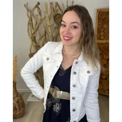 VESTE BERYL - BLANC