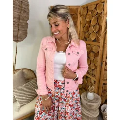 VESTE BERYL - ROSE
