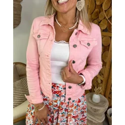 VESTE BERYL - ROSE