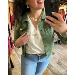 VESTE BERYL KAKI - PULP